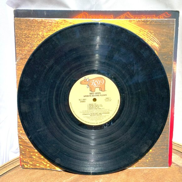 BEE GEES ‘SPIRITS HAVING FLOWN’ 1979 Vinyl Record - Picture 7 of 7